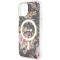 Guess Guess Mobilskal till iPhone 14 Plus MagSafe Flower - Svart