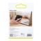 BASEUS Baseus Ringhållare Ultra-Thin Self-adhesive kickstand - Silver