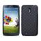 OEM Carbon Fiber Baksideskal till Samsung Galaxy S4 i9500 - (Svart)