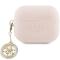 Guess Guess Airpods Pro 2 Skal Diamond Charm - Rosa