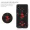 Kingxbar Kingxbar Skal Med Swarovski Stenar till iPhone XS / X - Flower