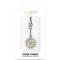 Guess Guess Mobilrem Rhinestone Charm - Guld