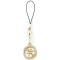 Guess Guess Mobilrem Rhinestone Charm - Guld