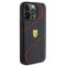 Ferrari Ferrari Mobilskal till iPhone 15 Pro Twist Metal Logo - Svart