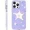 Kingxbar Kingxbar iPhone 14 Plus Skal Heart Star - Lila Star