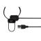Kitsound KITSOUND Hörlurar Immerse Active ANC In-Ear Trådlös - Röd
