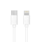 OEM USB-C till Lightning kabel 1m - Vit