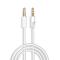 Dudao Dudao Stereo AUX 3.5mm Mini Jack Kabel 1m - Vit