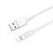 Hoco HOCO USB-A to Lightning Kabel 2A X25 1m - Vit