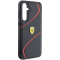 Ferrari Ferrari Mobilskal till Galaxy S23 FE Twist Metal Logo - Svart