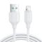 Joyroom Joyroom USB-A till Lightning kabel 1m - Vit