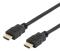 UTGATT1 Deltaco flexibel HDMI-kabel, 3m - Svart