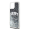 DKNY DKNY Mobilskal till iPhone 15/14/13 Liquid Glitter Big Logo - Svart