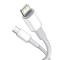 BASEUS Baseus Power USB-C till Lightning kabel 20 W 1m - Vit