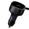 BASEUS Baseus Billaddare 2x USB-C - Svart