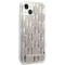 KARL LAGERFELD Karl Lagerfeld iPhone 14 Skal Liquid Glitter Monogram - Silver