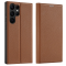 Dux Ducis Dux Ducis Galaxy S23 Ultra Plånboksfodral Skin X2 Magnetic - Brun