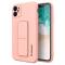 Wozinsky Wozinsky Kickstand Silicone Skal iPhone 11 Pro Max- Rosa