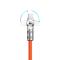 Dudao Dudao Kabel USB-C Till Lightning (1m) Angled - Orange