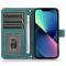 OEM iPhone 14 Plus Plånboksfodral Flip - Grön