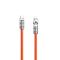 Dudao Dudao Kabel USB-C Till Lightning (1m) Angled - Orange