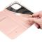 Dux Ducis DUX DUCIS Skin Pro iPhone 15 Pro Max/iPhone 15 Ultra Plånboksfodral - Rosa