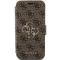 Guess Guess iPhone 15 Pro Max Plånboksfodral Metall Logo - Brun