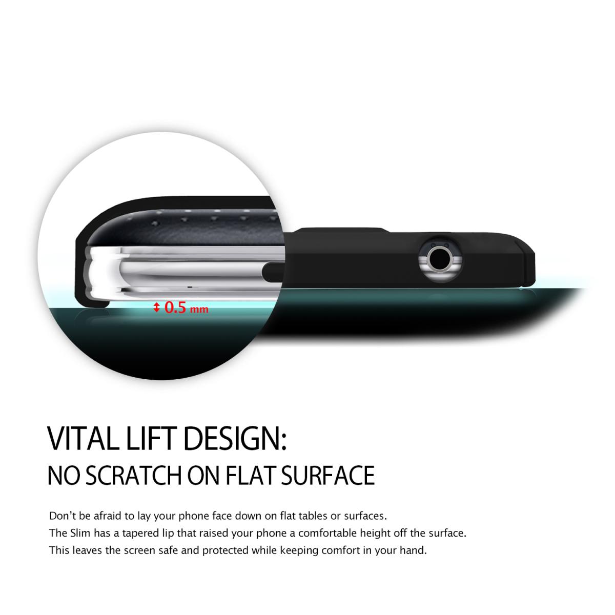 Rearth Ringke Dot Slim Skal till Samsung Galaxy S5 (Vit)