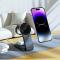 Tech-Protect Tech-Protect 3-in-1 Trådlös Laddare Magsafe iPhone Apple Watch AirPods A28
