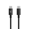 SiGN SiGN USB-C till USB-C Kabel 60W 0.25m - Svart
