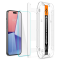 Spigen [2-Pack] Spigen iPhone 15 Plus Härdat Glas Skärmskydd 'EZ' Fit