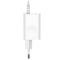 BASEUS Baseus Adapter Väggladdare USB snabb laddning 3.0 QC 3.0 Vit
