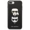 KARL LAGERFELD Karl Lagerfeld iPhone 7/8 Plus Skal Saffiano Ikonik Karl & Choupette Head