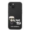 KARL LAGERFELD Karl Lagerfeld iPhone 14 Plus Skal Magsafe Silicone Karl & Choupette - Svart