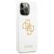 Guess Guess Silicone 4G Logo Skal iPhone 13 Pro - Vit