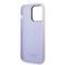 KARL LAGERFELD Karl Lagerfeld iPhone 14 Pro Max Skal Silicone Ikonik - Lila