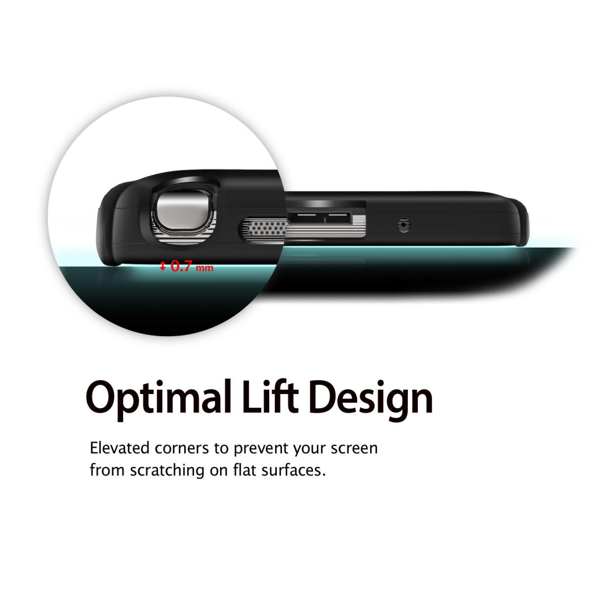 Rearth Ringke Premium Slim Hard Case Skal till Samsung Galaxy Note 3 (Vit)