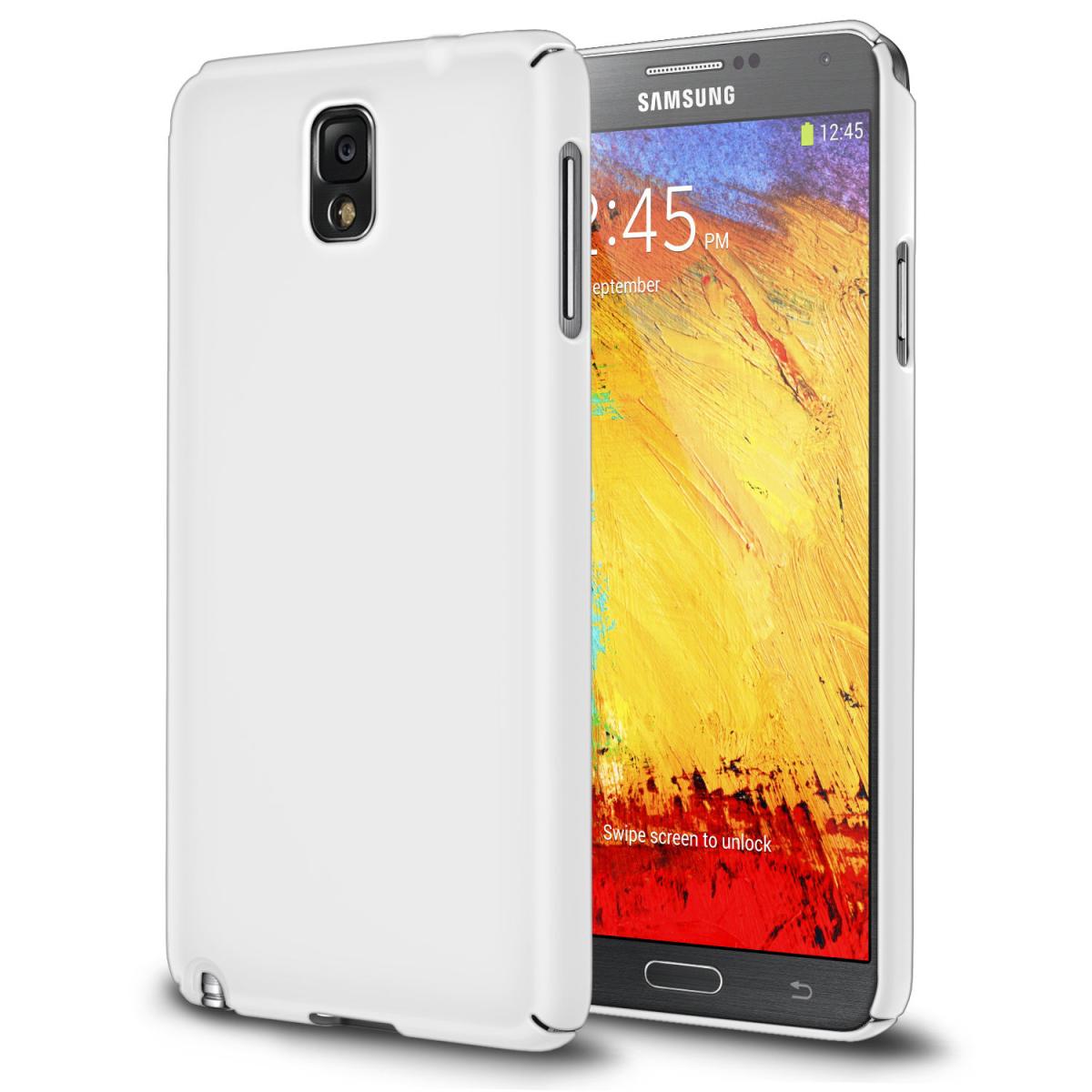 Rearth Ringke Premium Slim Hard Case Skal till Samsung Galaxy Note 3 (Vit)