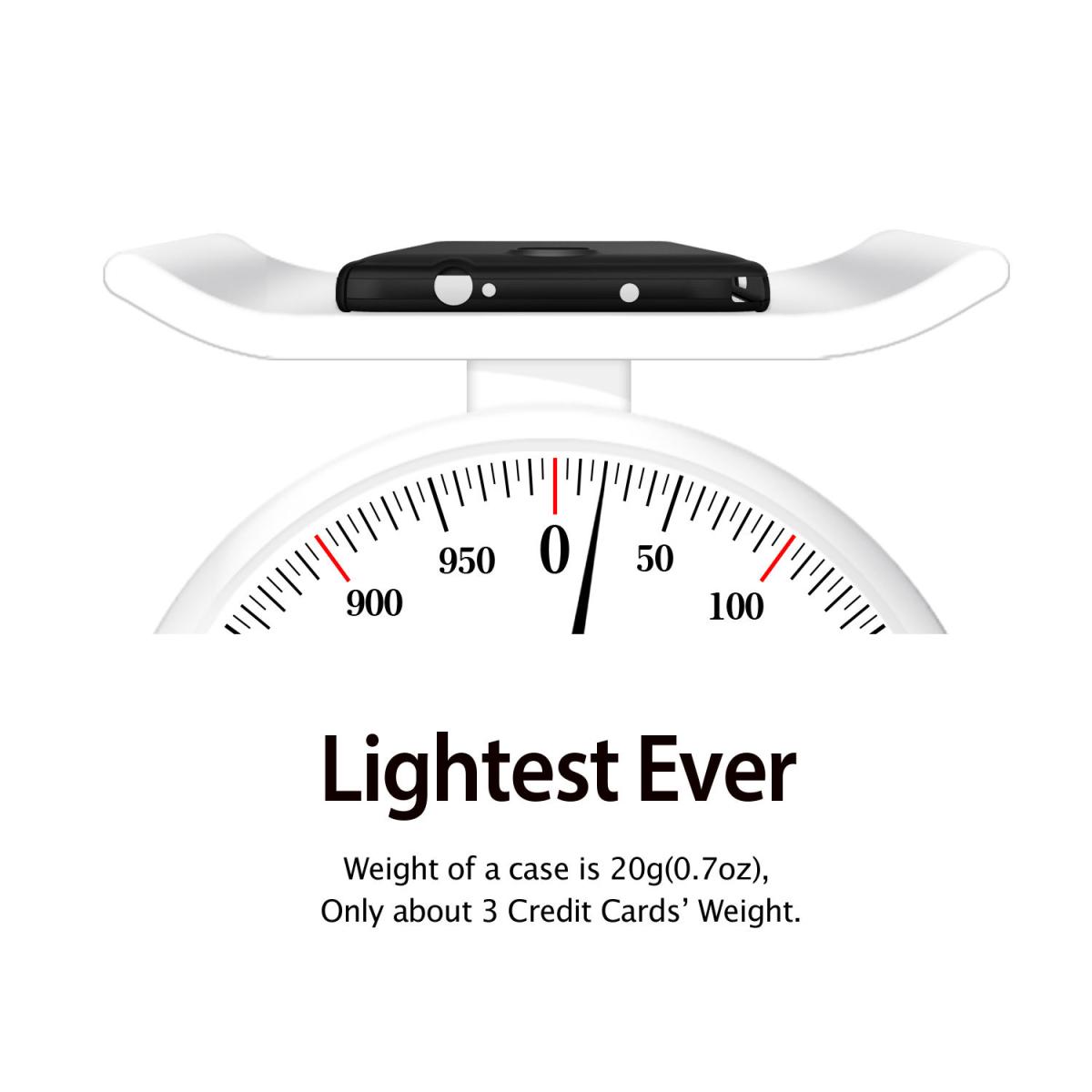 Rearth Ringke Premium Slim Hard Case Skal till Samsung Galaxy Note 3 (Vit)