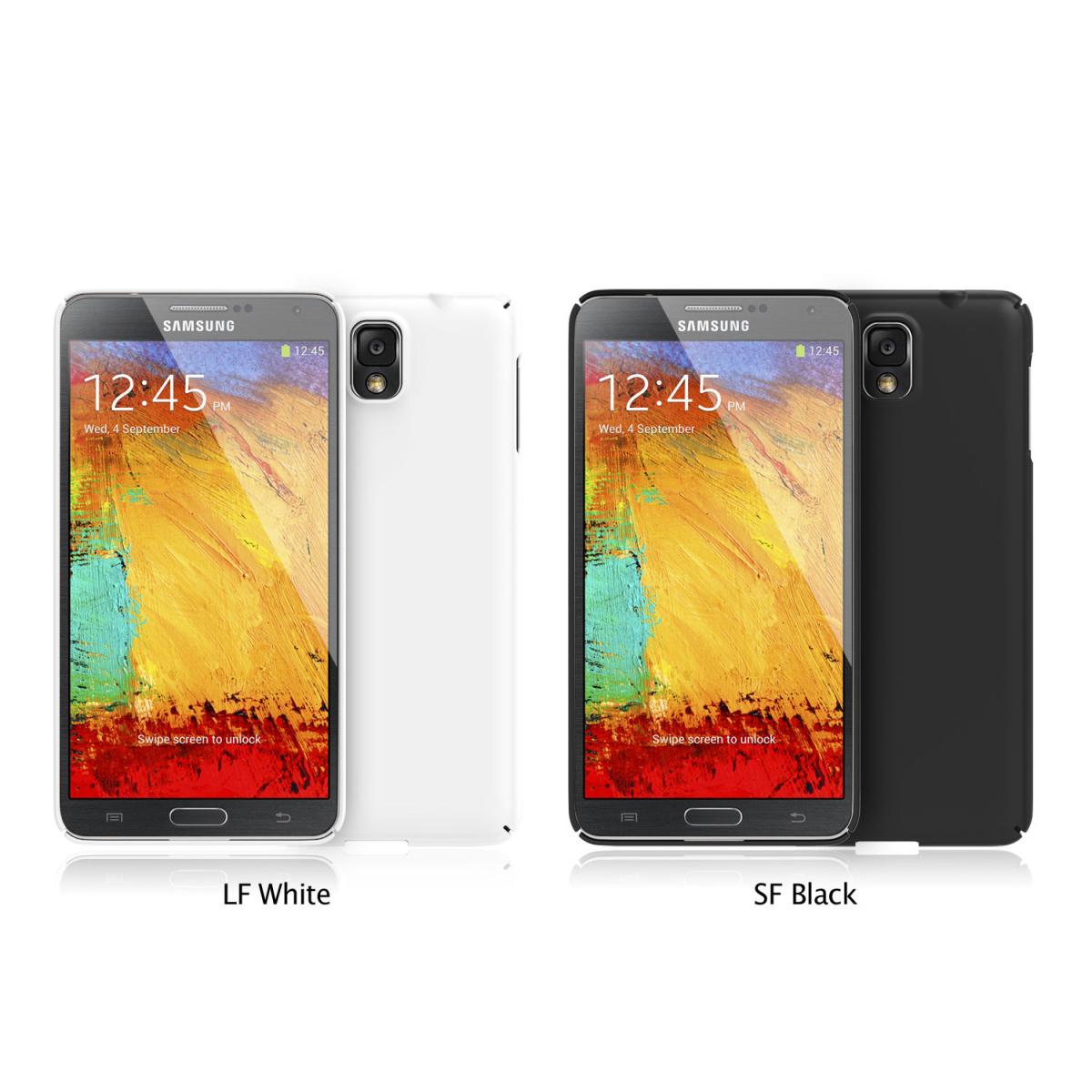 Rearth Ringke Premium Slim Hard Case Skal till Samsung Galaxy Note 3 (Vit)