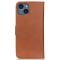 KHAZNEH KHAZNEH iPhone 14 Plånboksfodral Retro - Brun