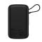 BASEUS Baseus Powerbank 10000 mAh Inbyggd Lightning Kabel - Svart