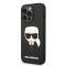 KARL LAGERFELD Karl Lagerfeld iPhone 14 Pro Skal Magsafe Silicone Karl`s Head - Svart