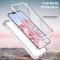 OEM iPhone 14 Pro Max Skal 360 Marble - Rosa