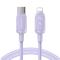 Joyroom Joyroom USB-C till lightning kabel 20W 1.2m - Lila
