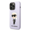 KARL LAGERFELD Karl Lagerfeld iPhone 14 Pro Skal Silicone Ikonik - Lila