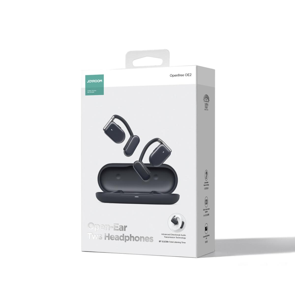 Joyroom Joyroom Openfree TWS Trådlösa On-Ear Hörlurar - Mörkblå