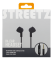UTGATT STREETZ In-ear hörlurar med mikrofon, media/svarsknapp, 3.5 mm, trasselfri