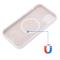 OEM iPhone 14 Pro Skal Magsafe Silicone Ultra Slim - Vit