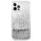 Guess Guess iPhone 12 Pro Max Skal Liquid Glitter - Silver